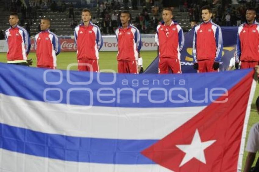 NICARAGUA VS CUBA . CAMPEONATO SUB-20