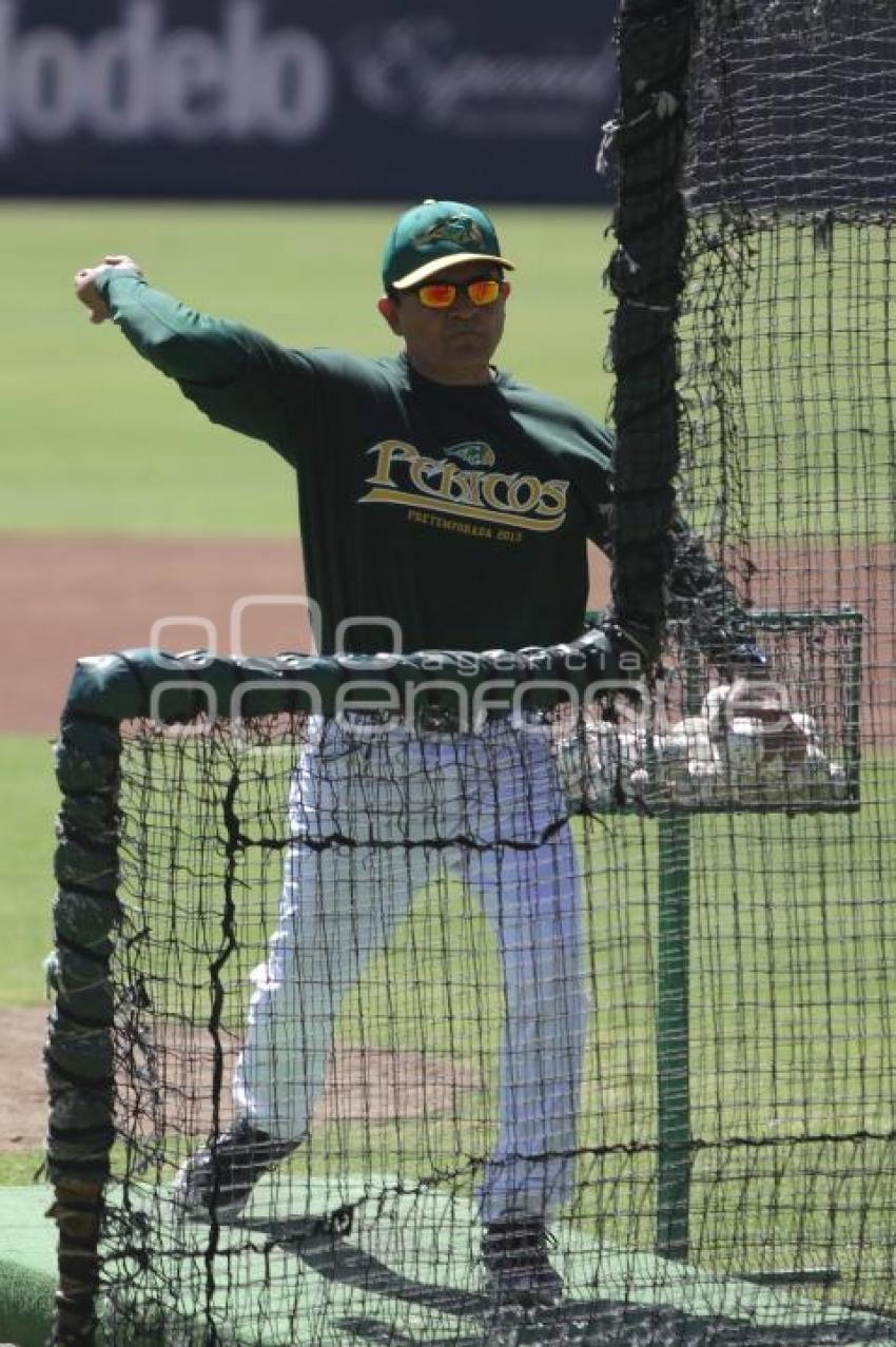 BEISBOL . PRETEMPORADA PERICOS DE PUEBLA