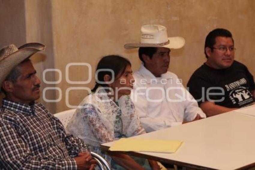HABITANTES DE OLINTLA.HIDROELETRICA