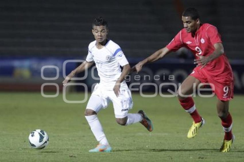 CANADÁ VS NICARAGUA . PRE MUNDIAL SUB20