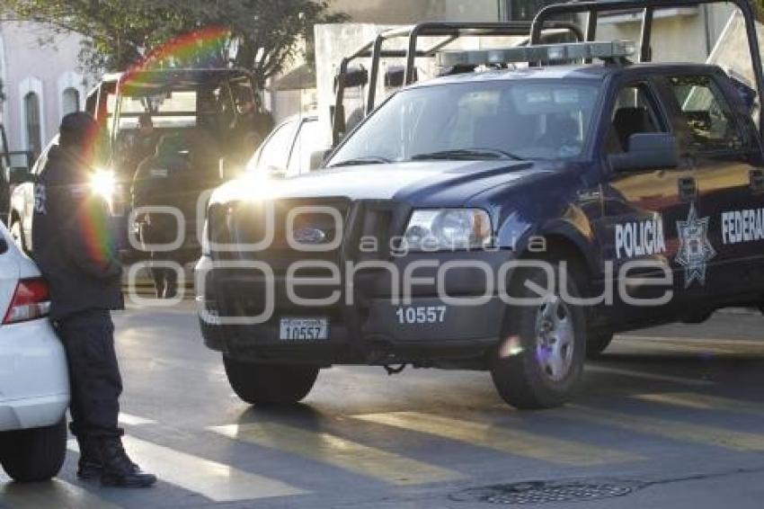 OPERATIVO POLICÍA FEDERAL EN ORATORIO DON BOSCO