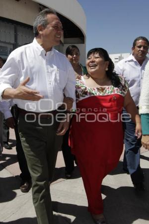 MARITZA MARÍN MARCELO RINDE PROTESTA COMO LÍDER DE LA CNC