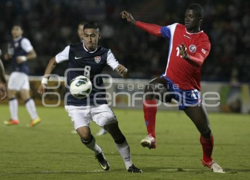 ESTADOS UNIDOS VS COSTA RICA. PRE MUNDIAL SUB20