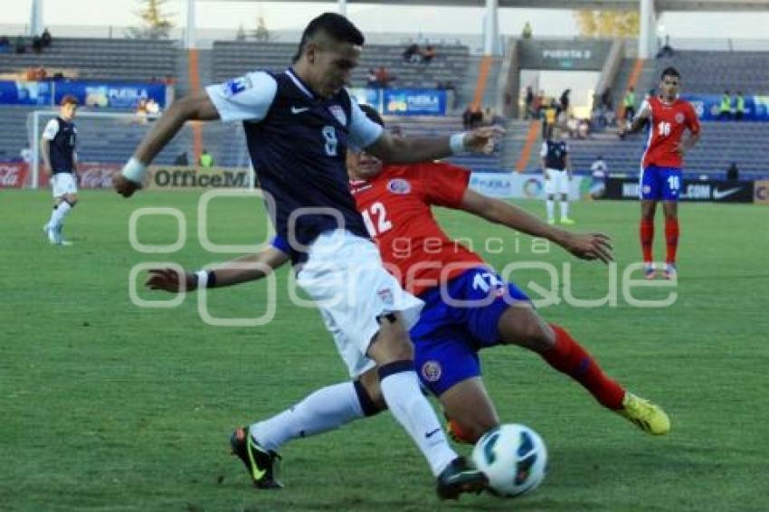ESTADOS UNIDOS VS COSTA RICA. PRE MUNDIAL SUB20
