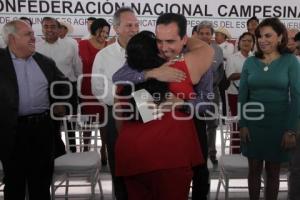 MARITZA MARÍN MARCELO RINDE PROTESTA COMO LÍDER DE LA CNC