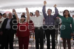 MARITZA MARÍN MARCELO RINDE PROTESTA COMO LÍDER DE LA CNC