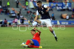 ESTADOS UNIDOS VS COSTA RICA. PRE MUNDIAL SUB20