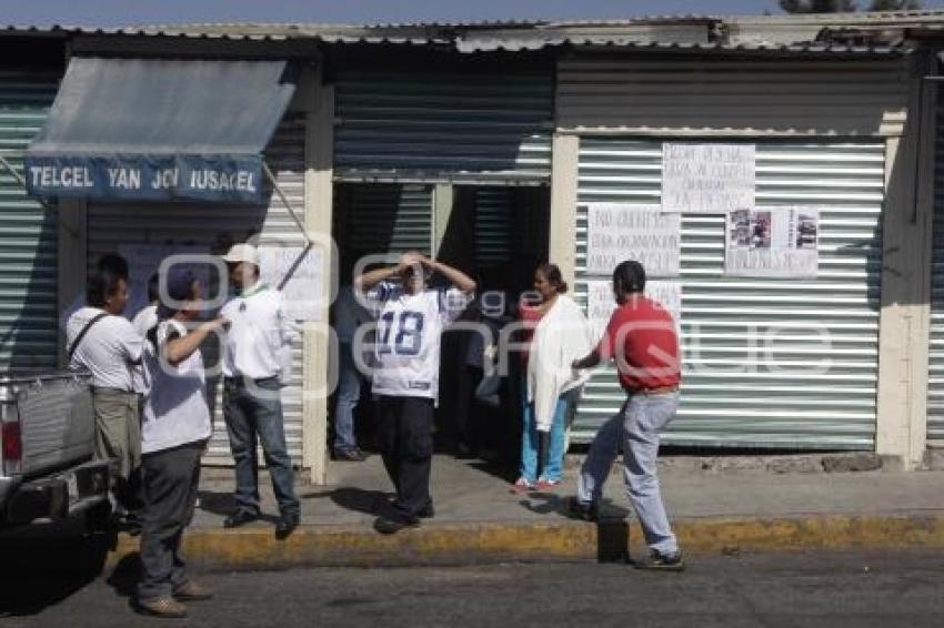 MANIFESTACIÓN EN LA PIEDAD