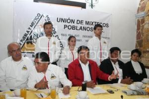 MIXTECOS POBLANOS A FAVOR DE AGUERA