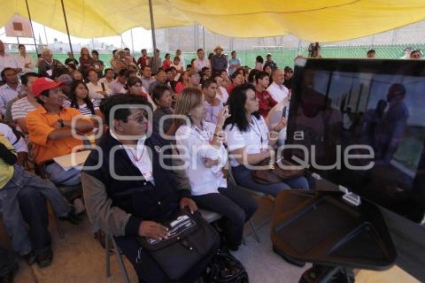 ANDRÉS MANUEL LÓPEZ OBRADOR EN CHOLULA