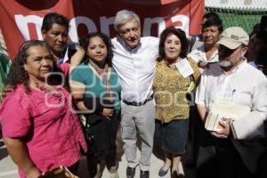 ANDRÉS MANUEL LÓPEZ OBRADOR EN CHOLULA