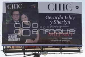 GERARDO ISLAS Y SHERLYN EN PORTADA DE CHIC