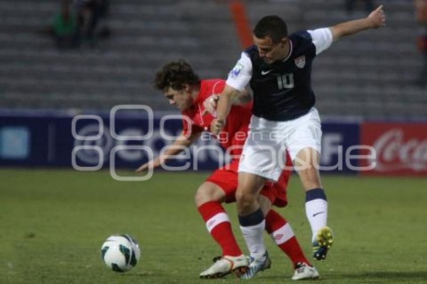 ESTADOS UNIDOS VS CANADÁ . CAMPEONATO SUB-20