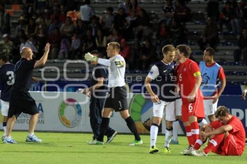 ESTADOS UNIDOS VS CANADÁ . CAMPEONATO SUB-20