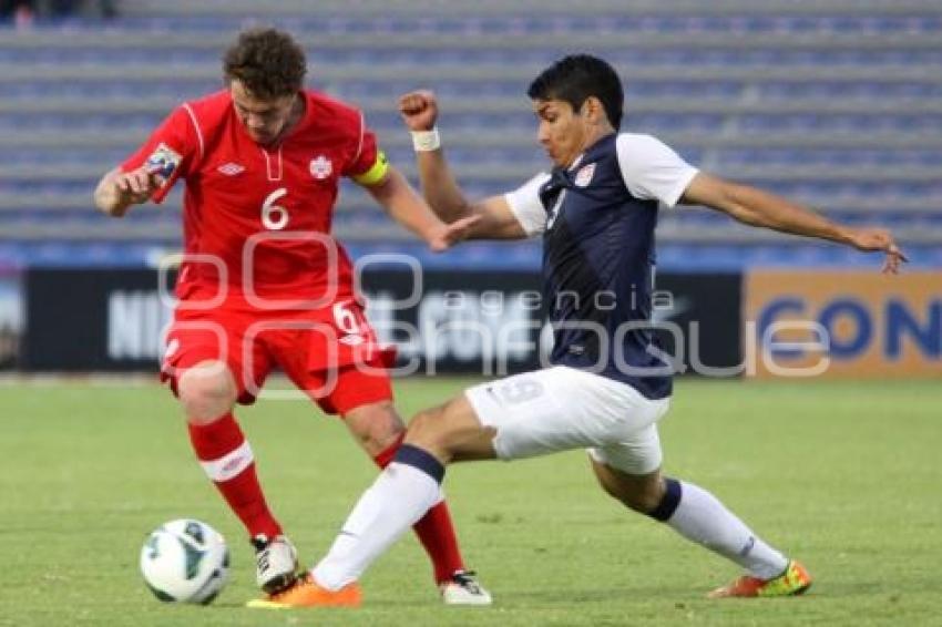 ESTADOS UNIDOS VS CANADÁ . CAMPEONATO SUB-20