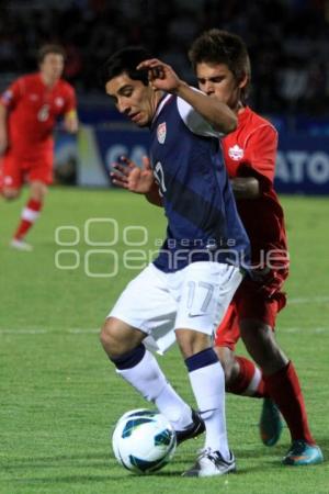 ESTADOS UNIDOS VS CANADÁ . CAMPEONATO SUB-20