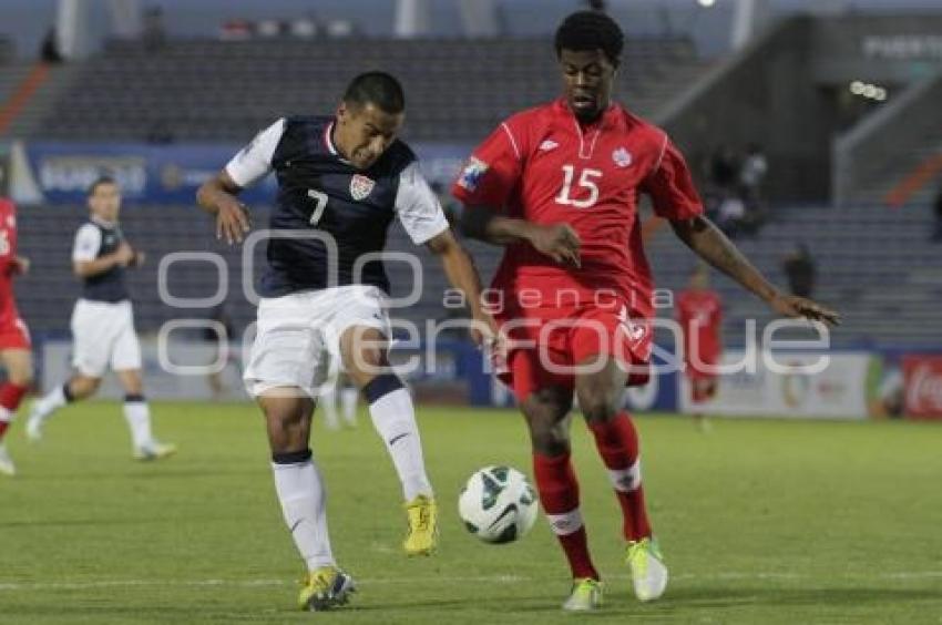 ESTADOS UNIDOS VS CANADÁ . CAMPEONATO SUB-20