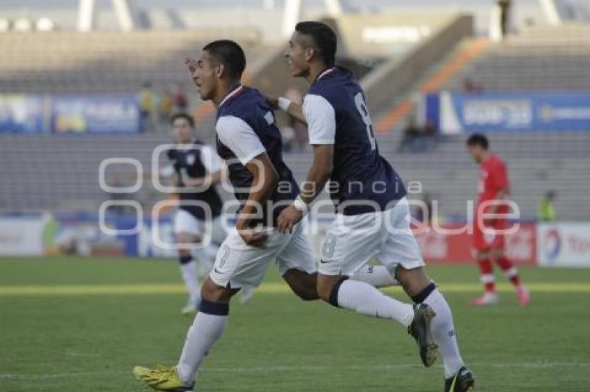 ESTADOS UNIDOS VS CANADÁ . CAMPEONATO SUB-20