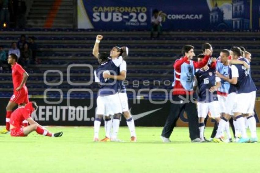 ESTADOS UNIDOS VS CANADÁ . CAMPEONATO SUB-20