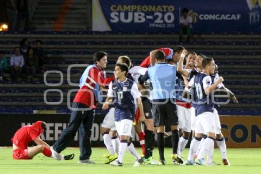 ESTADOS UNIDOS VS CANADÁ . CAMPEONATO SUB-20