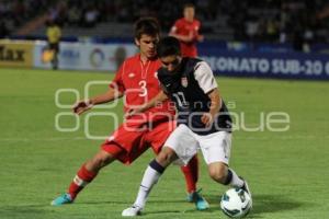 ESTADOS UNIDOS VS CANADÁ . CAMPEONATO SUB-20