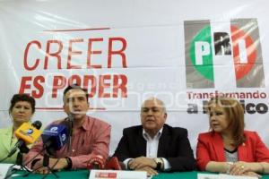 RUEDA DE PRENSA PRI