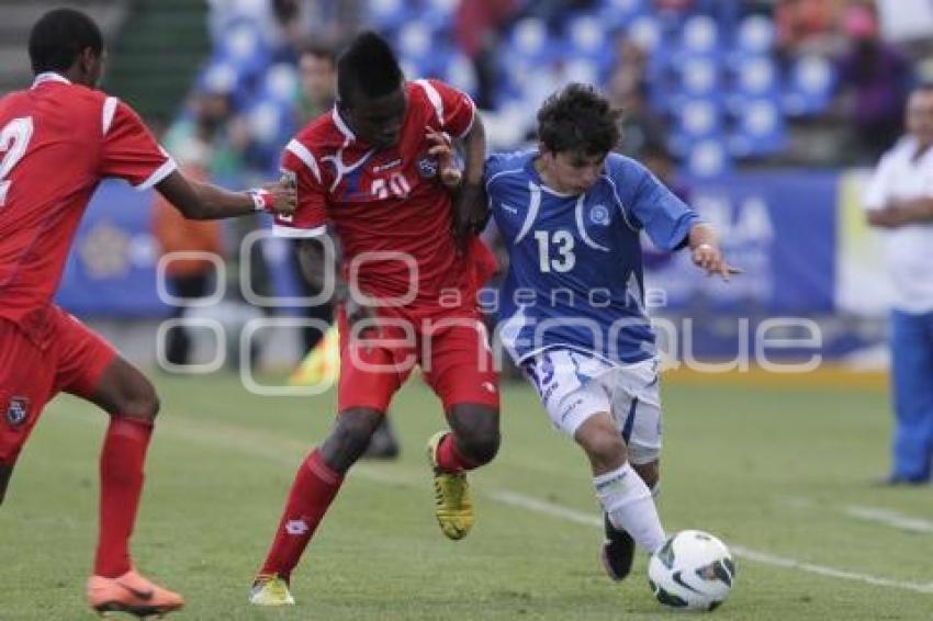 PANAMA VS EL SALVADOR . CAMPEONATO SUB-20