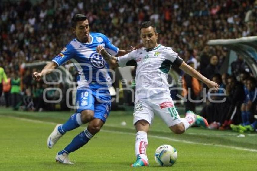 FUTBOL . LEÓN VS PUEBLA