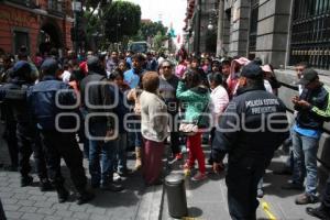 POLICIA ESTATAL VIGILÓ ENTREGA DE BOLETOS SELECCIÓN MEXICANA
