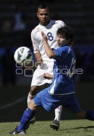 CAMPEONATO SUB-20 . CUBA VS EL SALVADOR