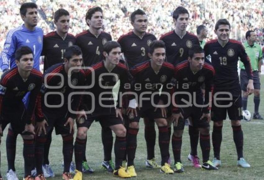 CAMPEONATO SUB-20 . MEXICO VS EEUU