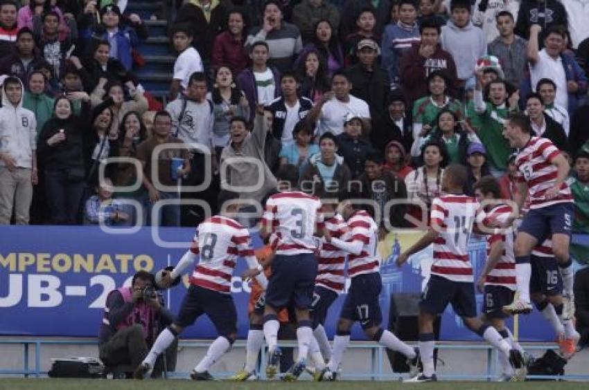 CAMPEONATO SUB-20 . MEXICO VS EEUU