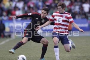 CAMPEONATO SUB-20 . MEXICO VS EEUU