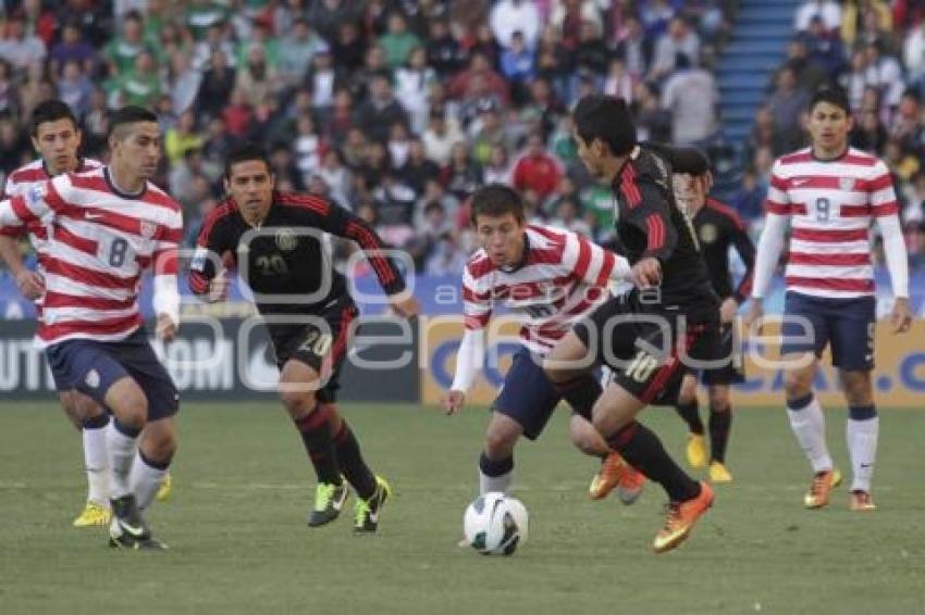 CAMPEONATO SUB-20 . MEXICO VS EEUU