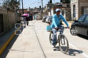 RIVERA INAUGURÓ CALLES EN SAN JERÓNIMO CALERAS