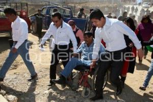 RIVERA INAUGURÓ CALLES EN SAN PABLO XOCHIMEHUACÁN