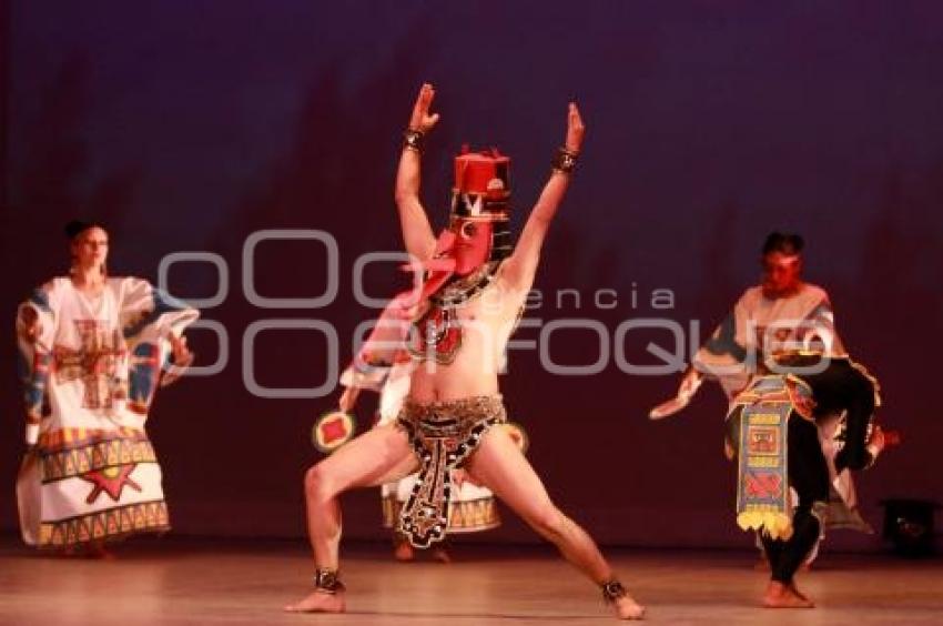 RITUAL A QUETZALCÓATL . BALLET FOLKLÓRICO BUAP