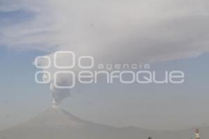 FUMAROLA DEL VOLCÁN POPOCATÉPETL