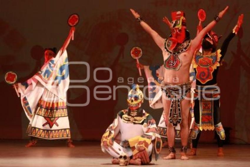 RITUAL A QUETZALCÓATL . BALLET FOLKLÓRICO BUAP