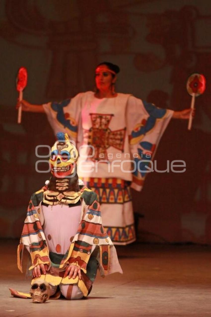 RITUAL A QUETZALCÓATL . BALLET FOLKLÓRICO BUAP