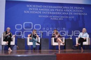 CONFERENCIA LA MUJERES EN LA COMUNICACIÓN SOCIEDAD INTERAMERICANA DE PRENSA . UDLAP