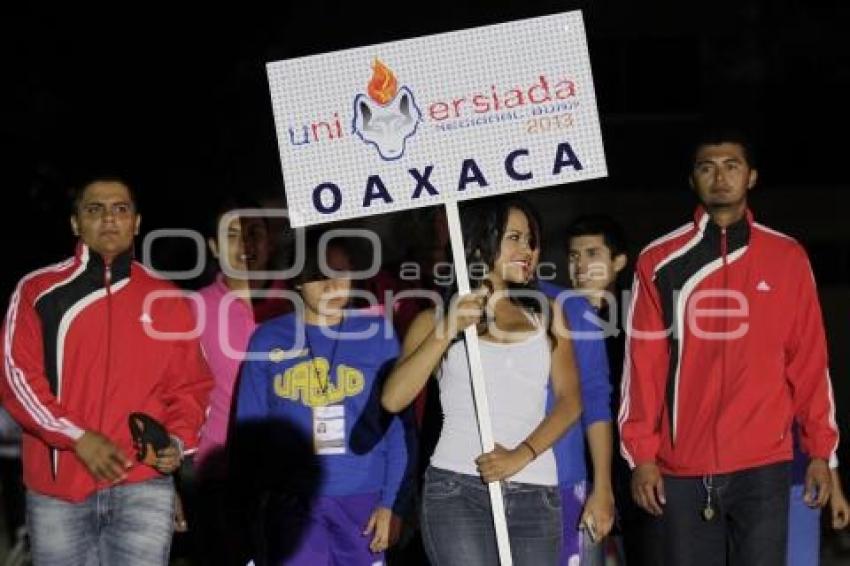 INAUGURACIÓN UNIVERSIADA REGIONAL