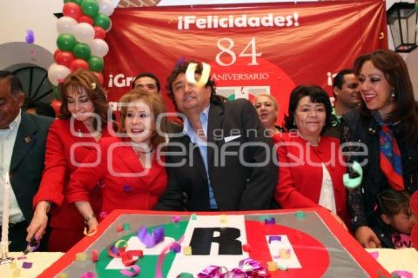 PRI FESTEJA 84 ANIVERSARIO