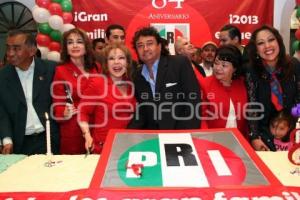 PRI FESTEJA 84 ANIVERSARIO