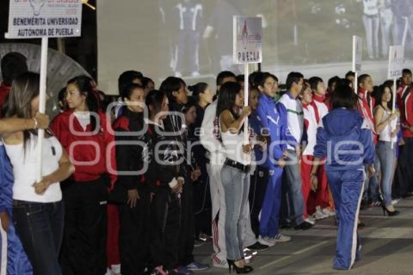 INAUGURACIÓN UNIVERSIADA REGIONAL