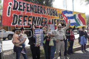 MANIFESTACIÓN CONTRA YOANI SÁNCHEZ