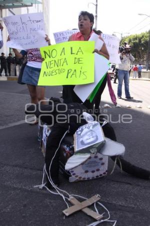 MANIFESTACIÓN YO SOY 132 CONTRA PRESIDENTE PEÑA NIETO