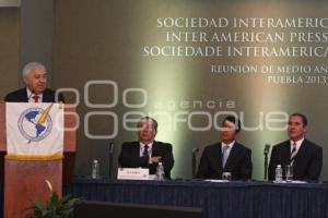 CLAUSURA TRABAJOS SOCIEDAD INTERAMERICANA DE PRENSA