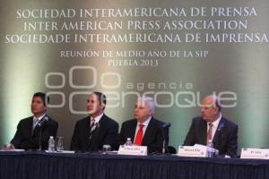 CLAUSURA TRABAJOS SOCIEDAD INTERAMERICANA DE PRENSA