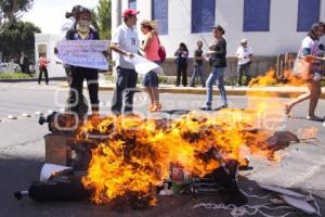 MANIFESTACIÓN YO SOY 132 CONTRA PRESIDENTE PEÑA NIETO